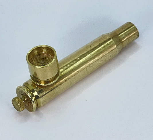 50 cal. BMG brass smoking pipe