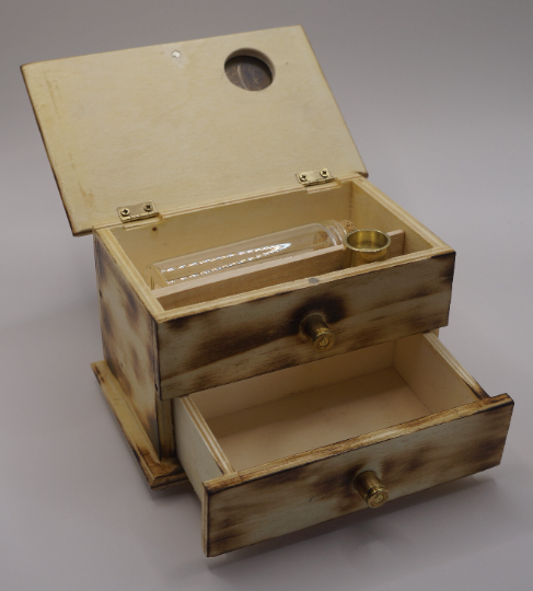 50 cal. BMG Pipe storage box with drawer