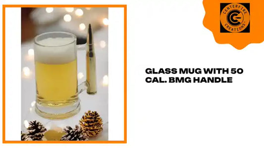 Glass Mug with 50 cal. BMG handle by@Outfy