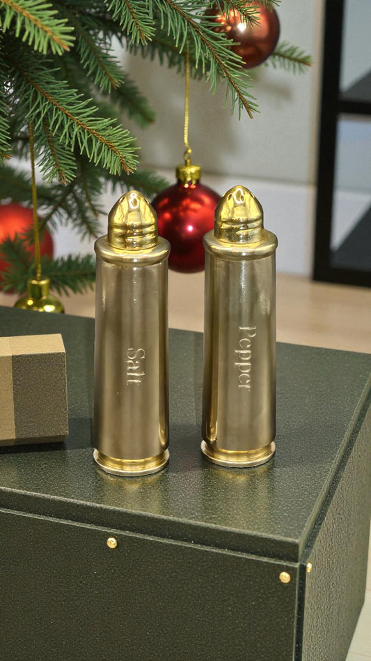 20 MM Vulcan Brass Salt and Pepper shaker