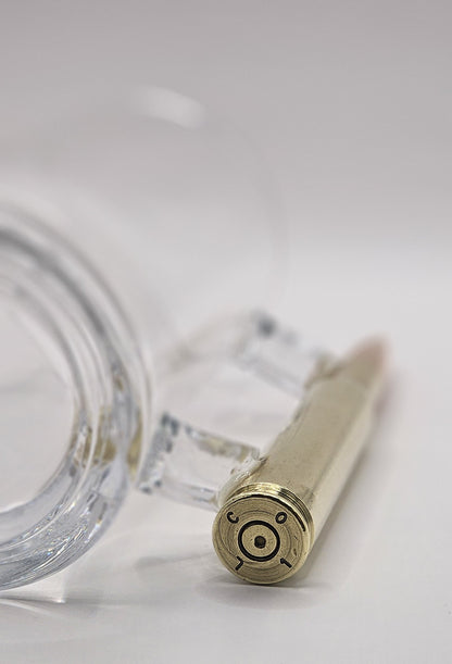 Glass Mug with 50 cal. BMG handle