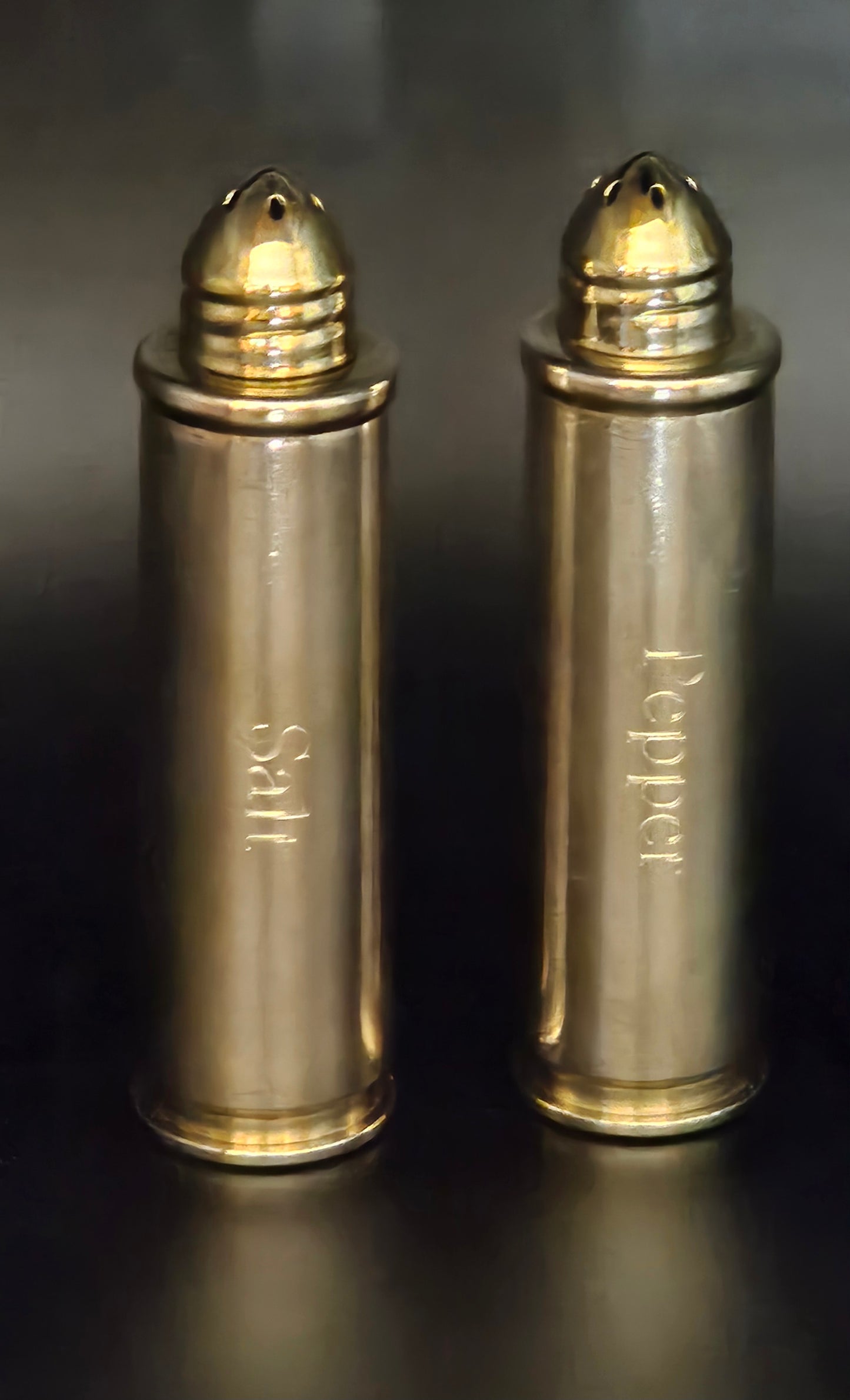 20 MM Vulcan Brass Salt and Pepper shaker