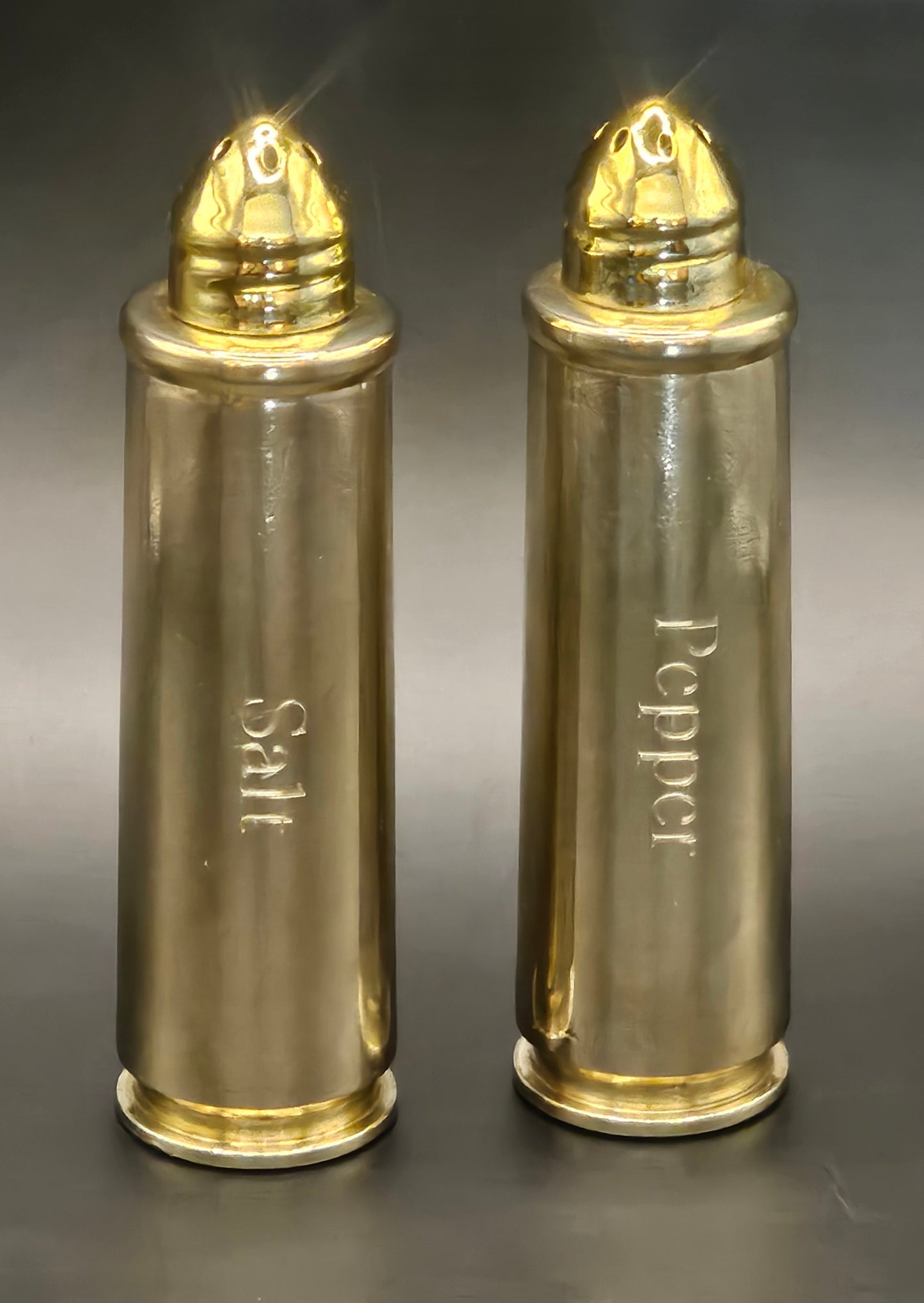20 MM Vulcan Brass Salt and Pepper shaker
