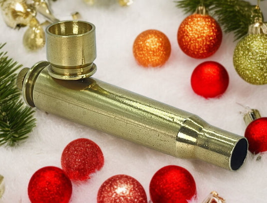 50 cal. BMG brass smoking pipe