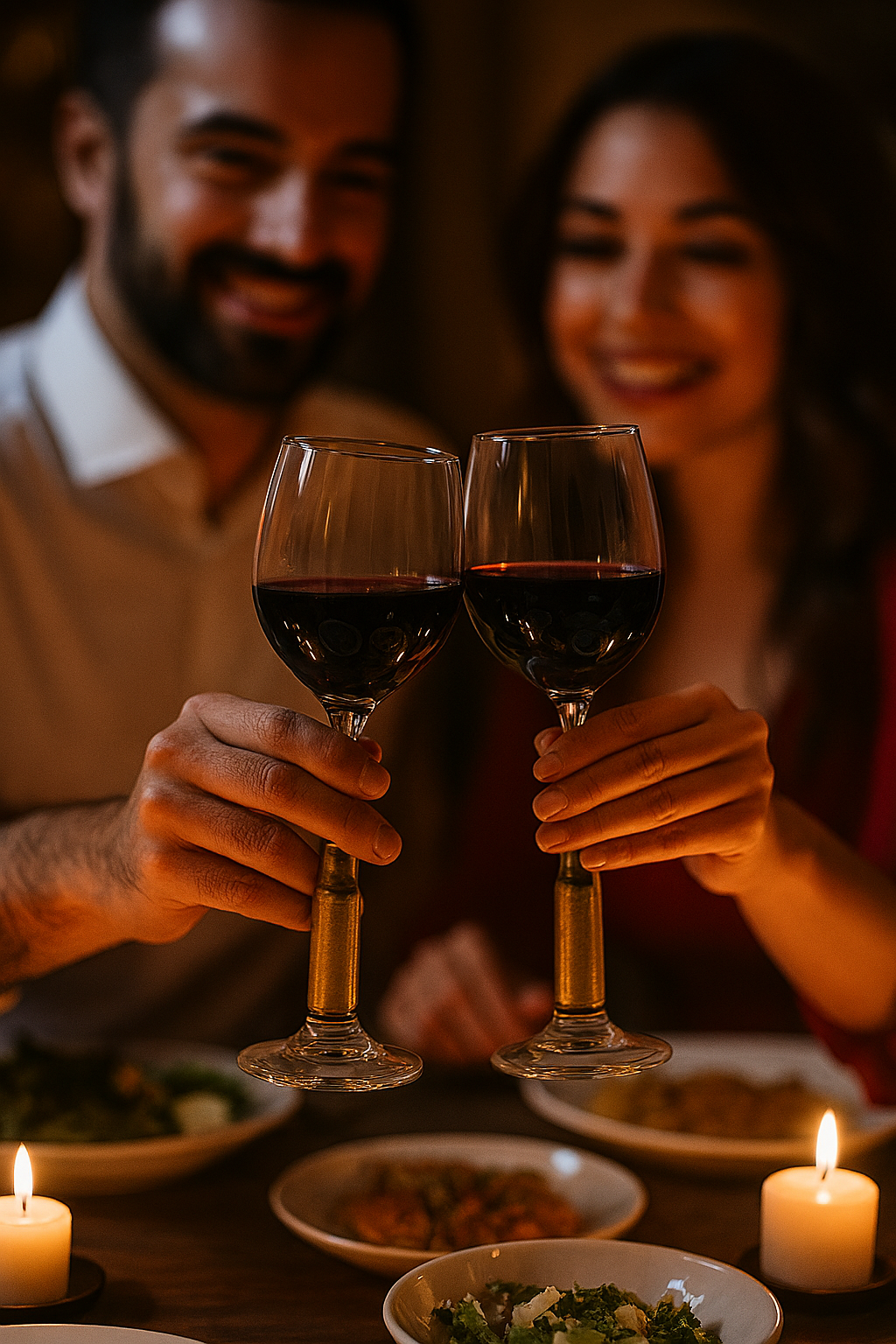 Wine Glass with 50 cal. BMG Brass case stem