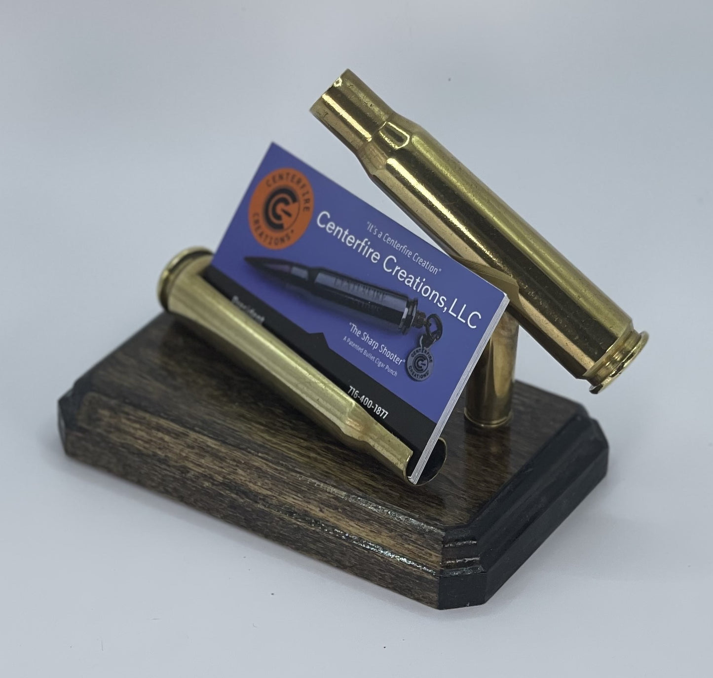 50 cal. BMG Business card and Pen holder