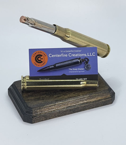 50 cal. BMG Business card and Pen holder