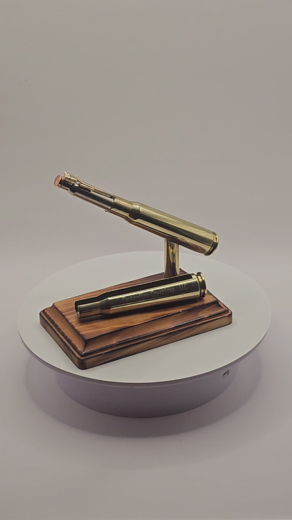Best fathers day gift....50 cal. BMG Business card and Pen holder